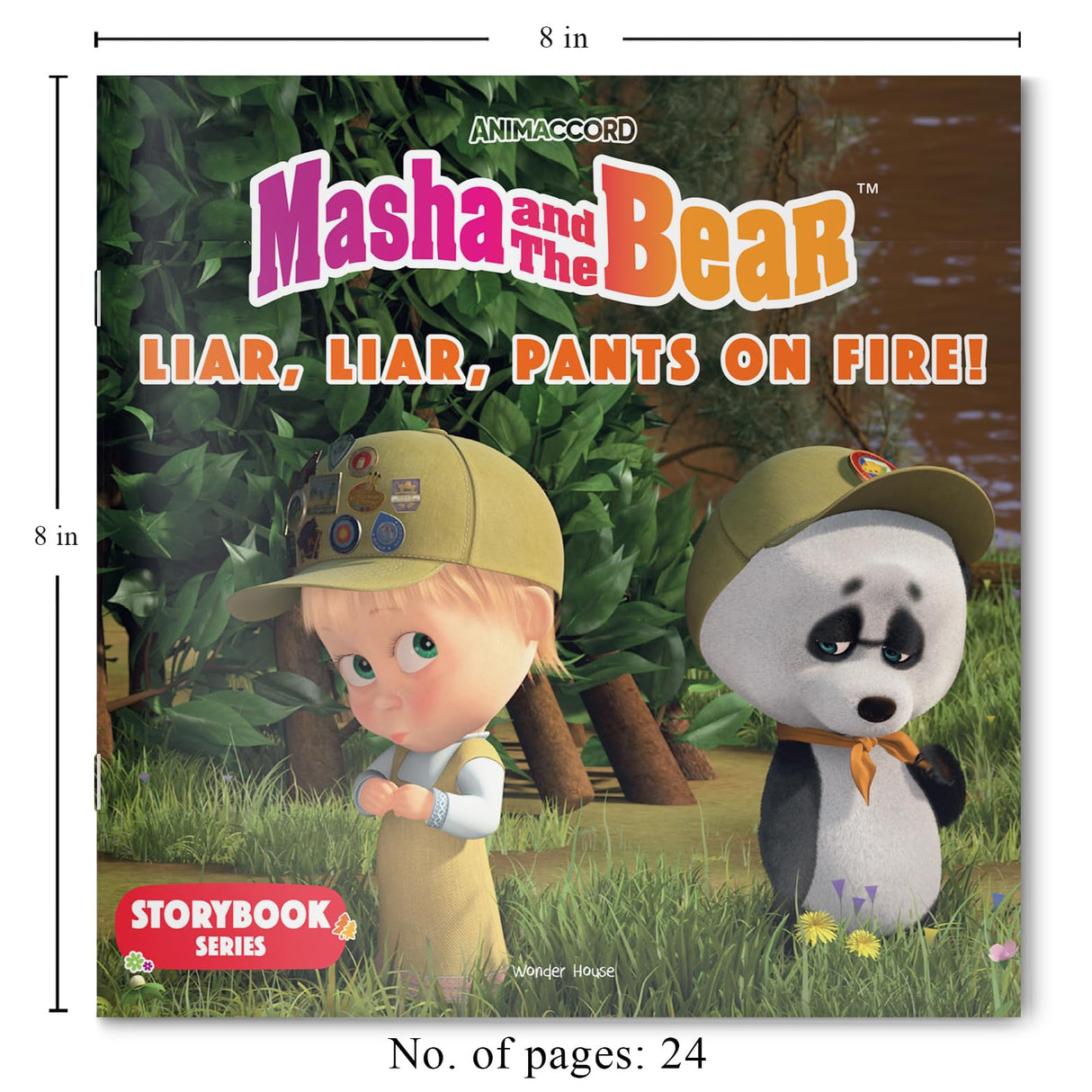 Masha and the Bear: Liar, Liar, Pants on Fire! (Story Book) - Retail Maharaj