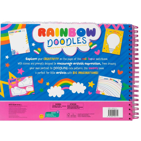 Rainbow Doodles Giant Doodle Pad - Retail Maharaj