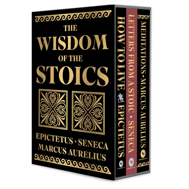 The Wisdom of the Stoics Boxed Set (Deluxe Hardbound Edition) - Retail Maharaj