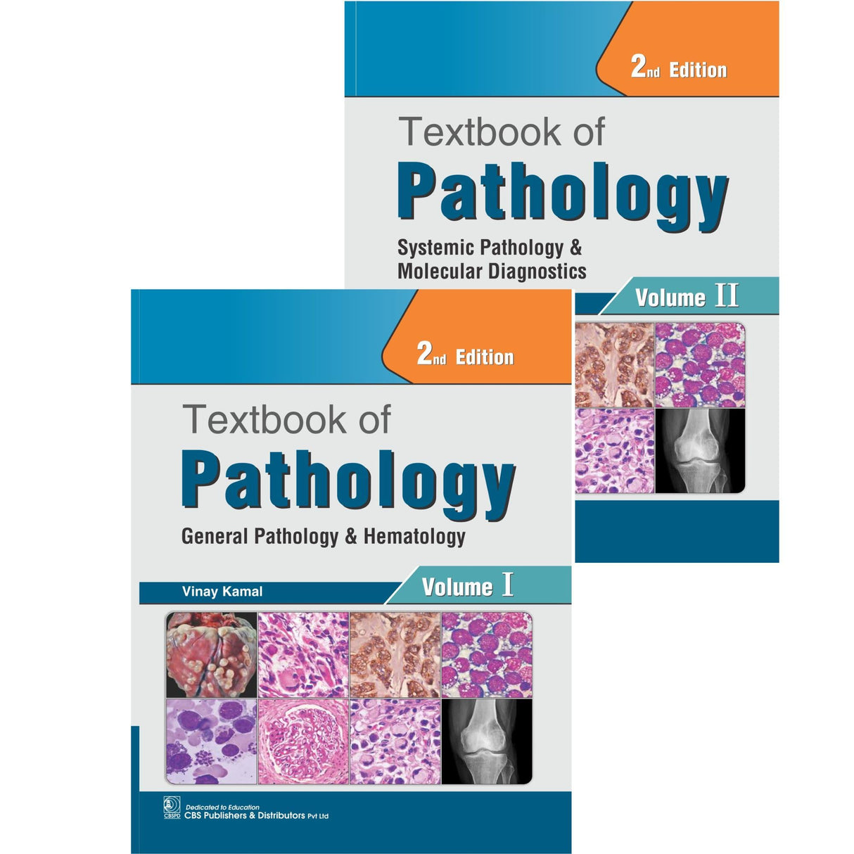 Textbook of Pathology 2 Vol Set, 2025 , 2nd Edition (Volume I: General Pathology and Hematology ), (Volume II: Systemic Pathology & Molecular Diagnostics) - Retail Maharaj