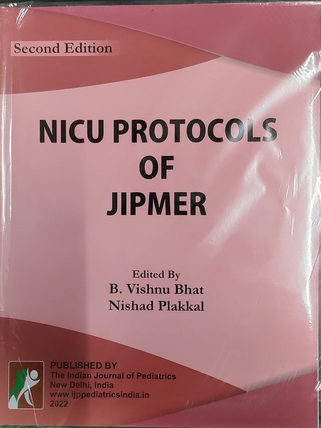 NICU Protocols OF JIPMER 2ed - Retail Maharaj