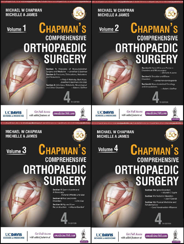 Chapman's Comprehensive Orthopaedic Surgery (5 Vols.) - Retail Maharaj