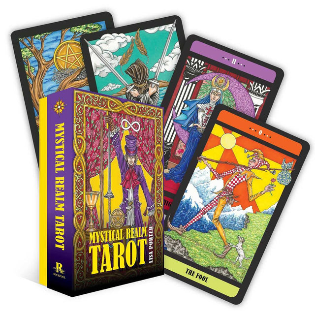 Mystical Realm Tarot: 78 Full-color Cards and 96-page Guidebook - Retail Maharaj