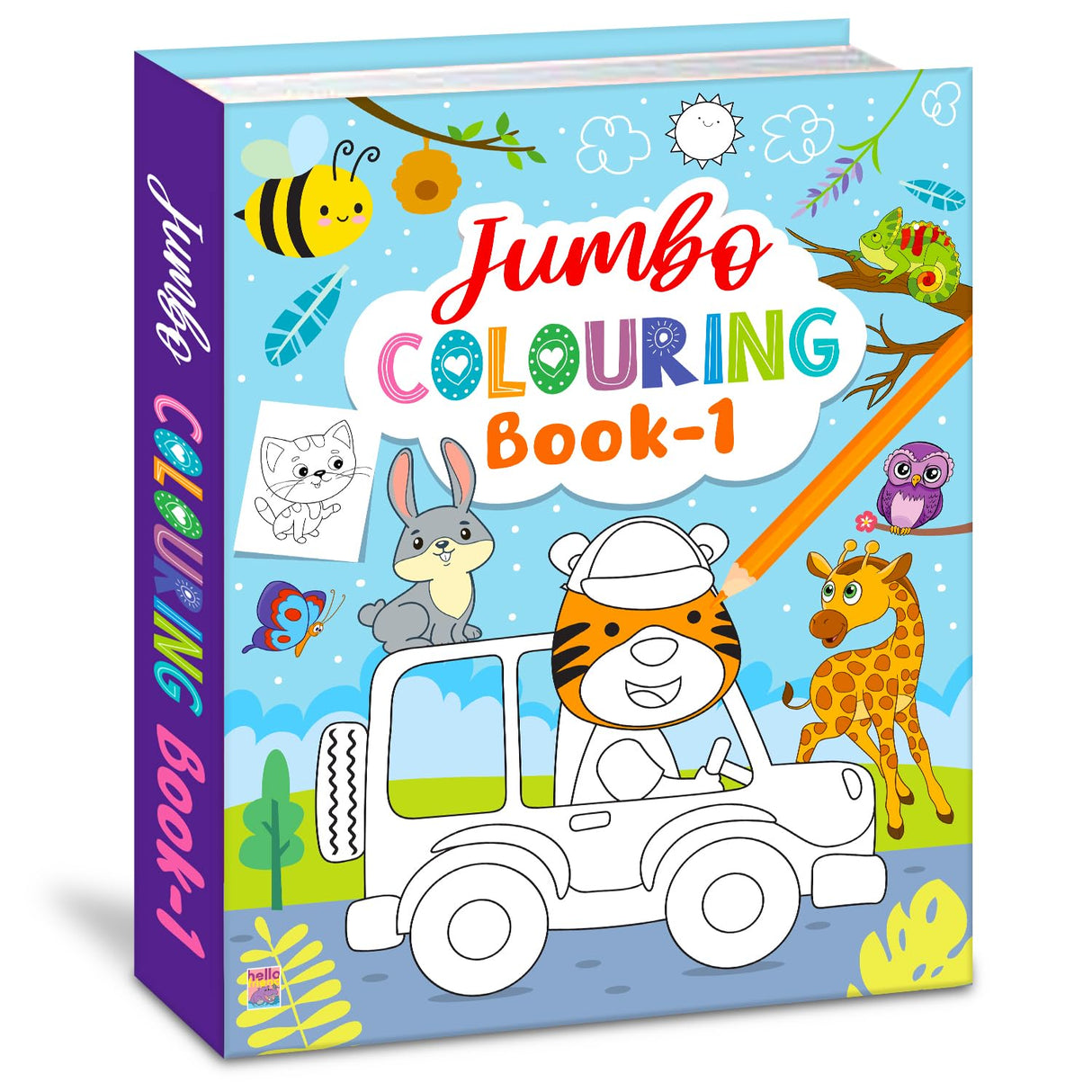 Jumbo Colouring Book 1 - Retail Maharaj