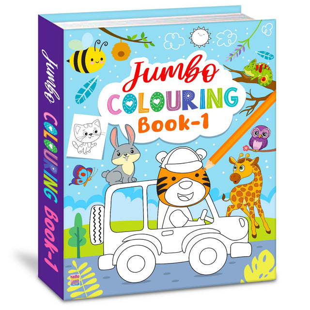Jumbo Colouring Book 1 - Retail Maharaj