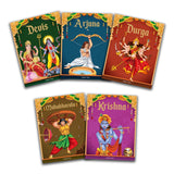 Children's First Mythology Stories - Pack of 5 books (Devi, Durga, Arjuna, Mahabharta, Krishna) - Retail Maharaj