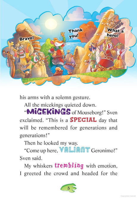 The Famouse Fjord Race: (Geronimo Stilton Micekings #2) - Retail Maharaj