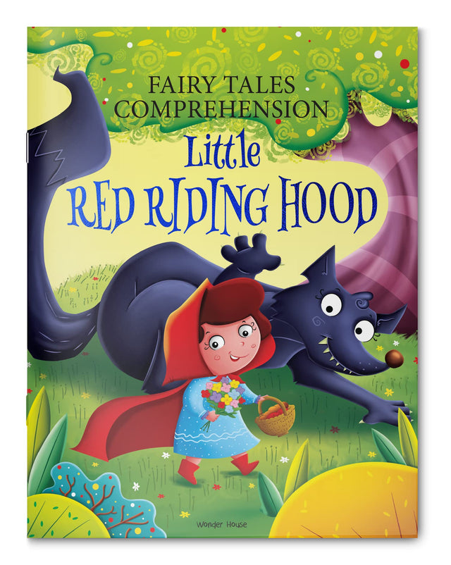 Fairy Tales Comprehension: Little Red Riding Hood Interactive Reading & Thinking Activities | Ages 5–8 | Enhance Comprehension with Classic Fairy Tales - Retail Maharaj
