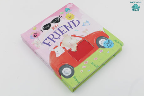 Booktopus Touch and Feel Board Book - You Are My Best Friend Sensory Book for Toddlers - Textured Baby Books for 4+ Years - Interactive Lear - Retail Maharaj