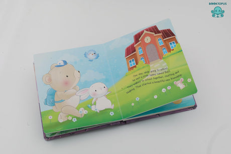 Booktopus Touch and Feel Board Book - You Are My Best Friend Sensory Book for Toddlers - Textured Baby Books for 4+ Years - Interactive Lear - Retail Maharaj