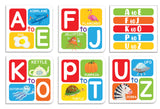 My First A to Z – Boxed Set of 5 Mini Board Books: Learn the Alphabet from A to Z with Bright Pictures & Fun Learning | Includes A–E, F–J, K–O, P–T, ... Toddlers & Preschoolers | Ages 0–5 Years - Retail Maharaj
