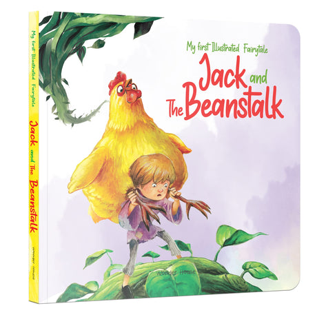 My first Illustrated Fairytale Board Book - Jack and the Beanstalk Board Book - Retail Maharaj