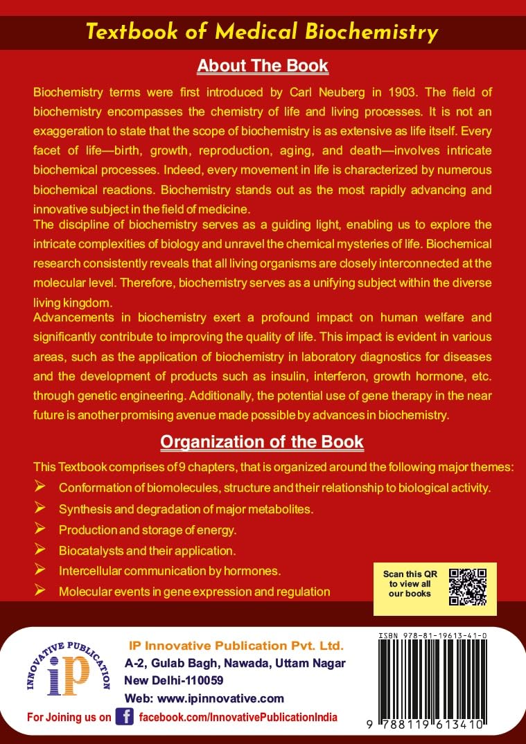 Textbook of Medical Biochemistry - Retail Maharaj