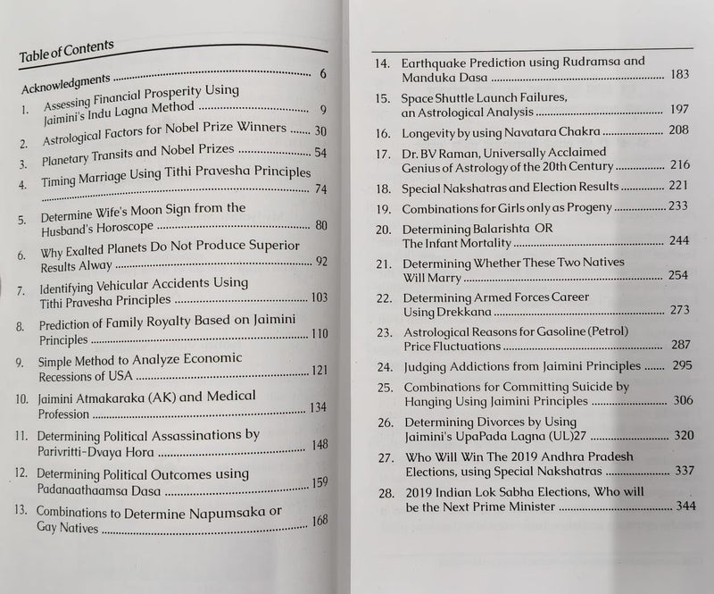 136 Rare Applied Principles of Jamini and Parashara Maharishi