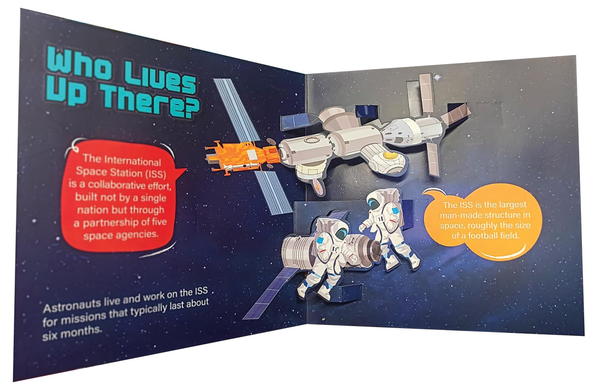 Pop Up Space Book for Kids: Pop-Up Universe | Out of This World | Explore Space, Planets & Stars | Galaxy Cosmic Wonders | Astronaut Adventures | into the Cosmos | Best Pop-Up Outer Space Book for Children - Retail Maharaj