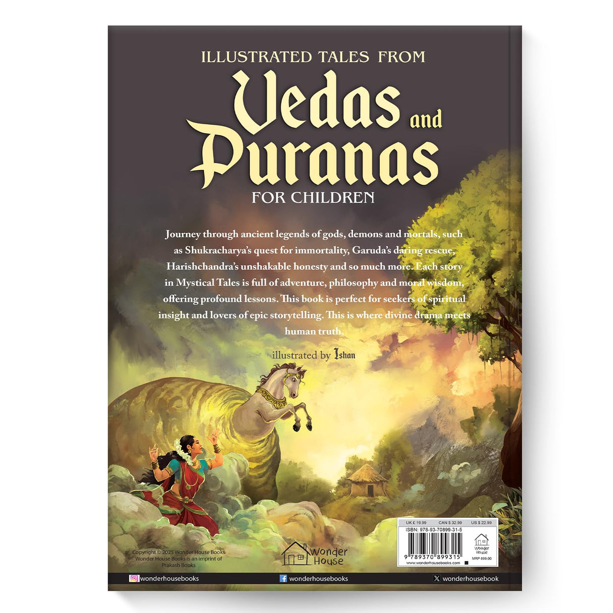 Illustrated Tales from Vedas and Puranas for Children - Retail Maharaj