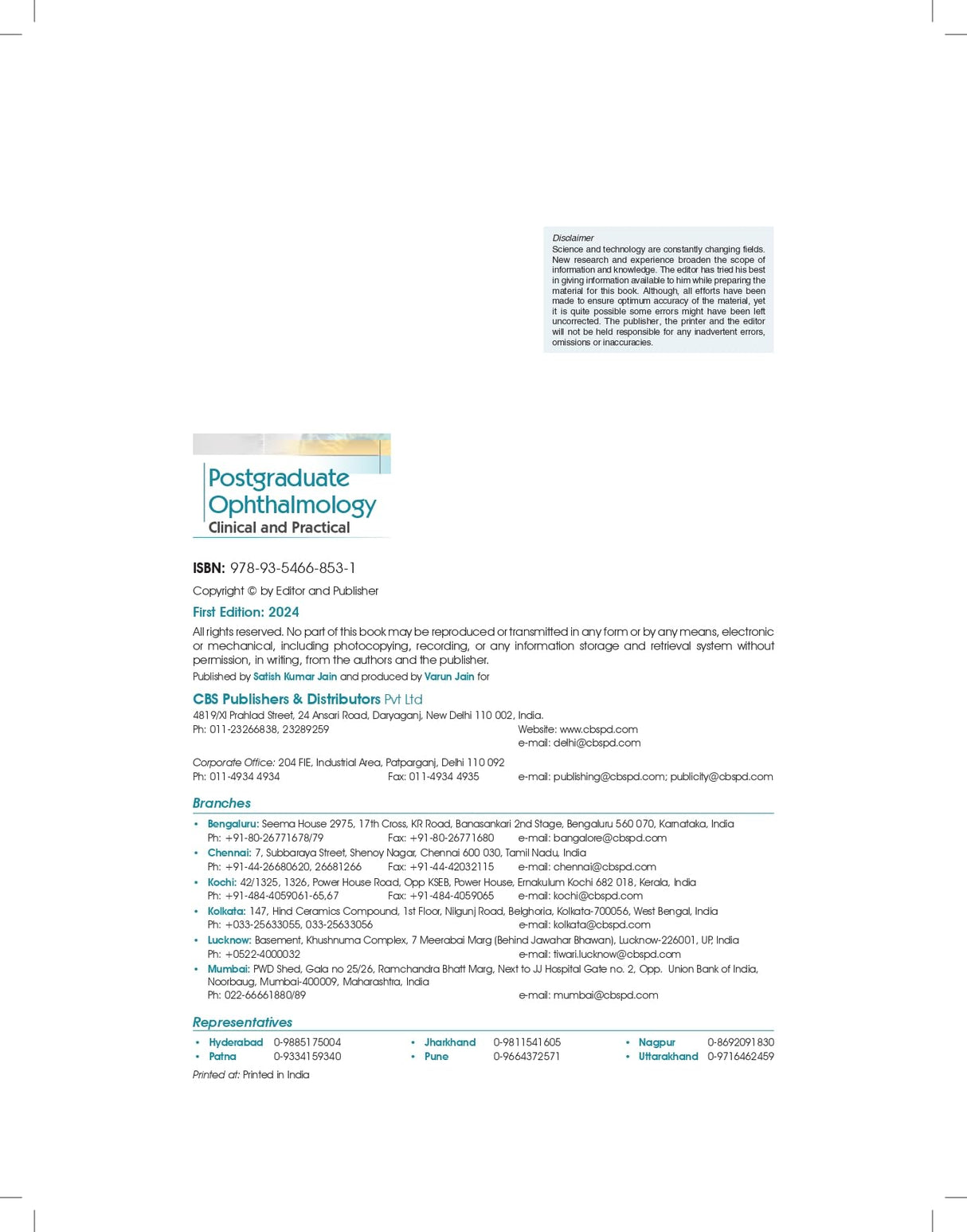 Postgraduate Ophthalmology Clinical And Practical (Pb 2024) - Retail Maharaj