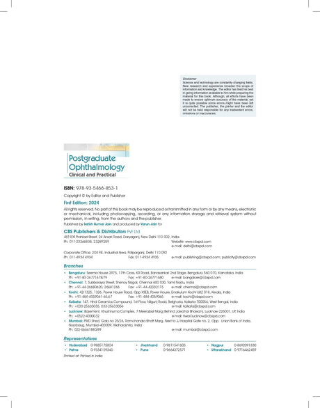 Postgraduate Ophthalmology Clinical And Practical (Pb 2024) - Retail Maharaj