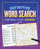 Definitive Word Search Volume 1: 2,500 Words to Find--Defined - Retail Maharaj