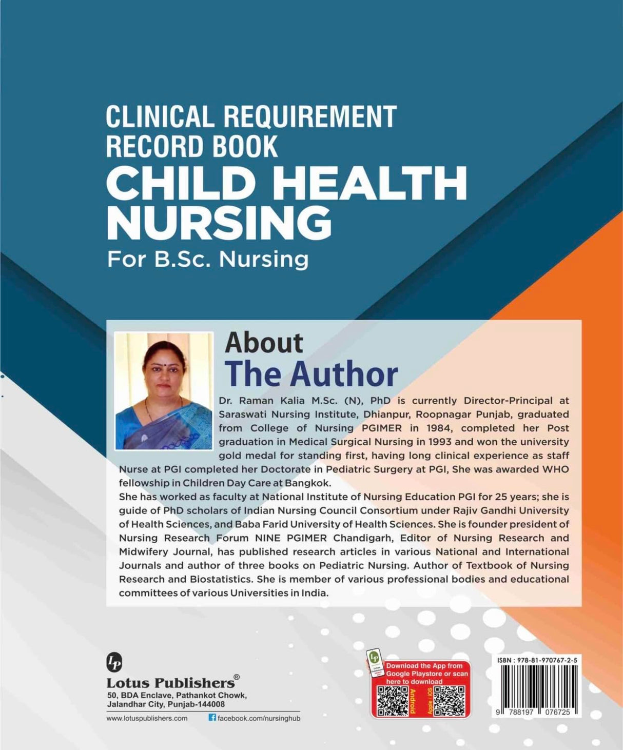 Clinical Record Book Child Health Nursing