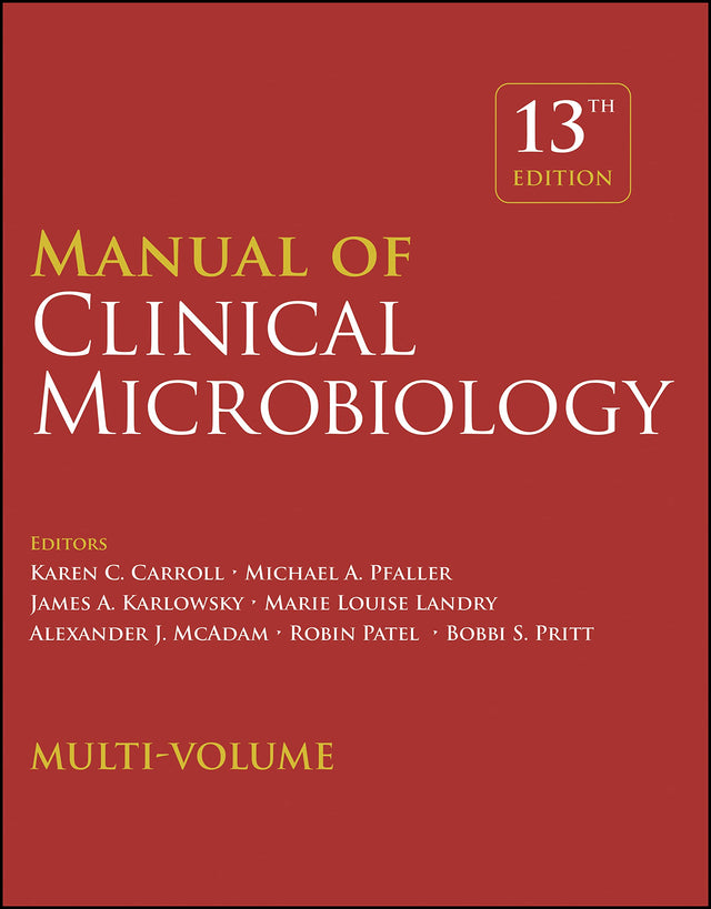 Manual of Clinical Microbiology, 4 Volume Set (ASM Books) - Retail Maharaj