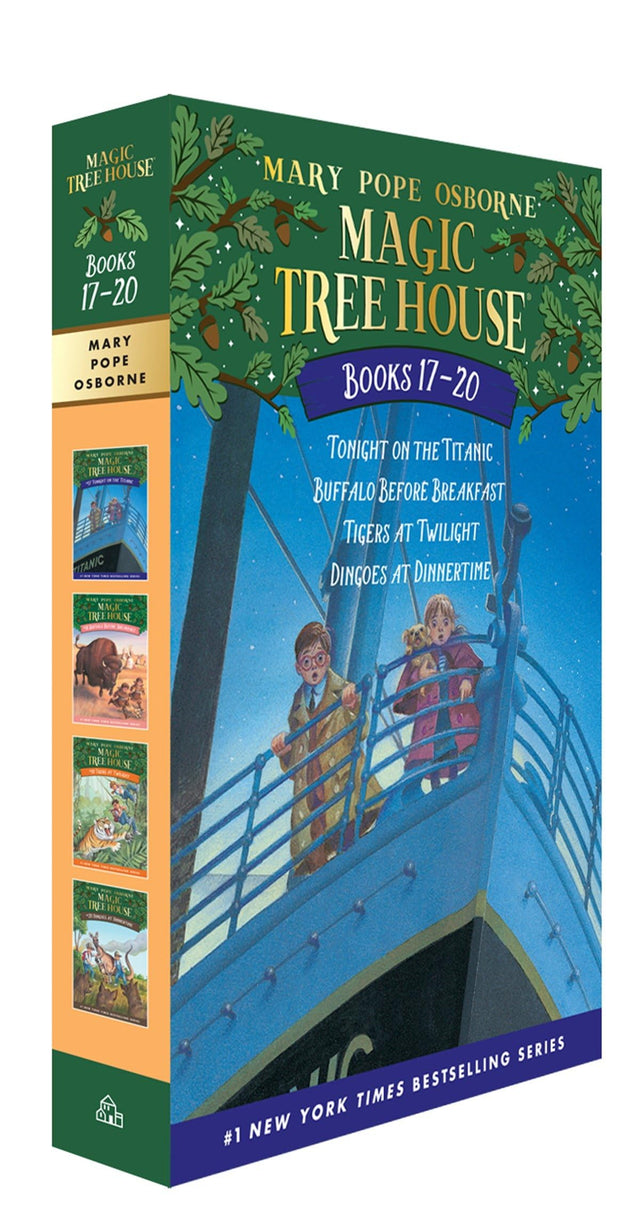 Magic Tree House Books 17-20 Boxed Set: The Mystery of the Enchanted Dog - Retail Maharaj