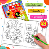 A Colouring Book Fun Pet Animals - Coloring Activity Book for Creative Kids - For 6 to 8 Years Old Kids: A Colouring Book of Fun and Pet Animals Art Book for Kids - Retail Maharaj