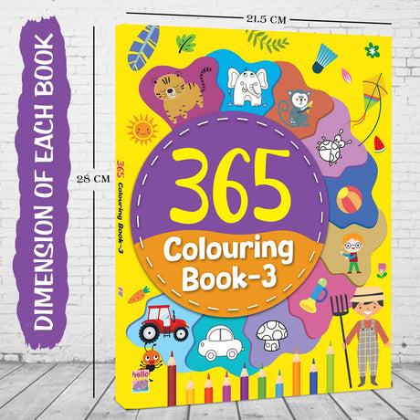 365 Colouring Book-3 - Retail Maharaj