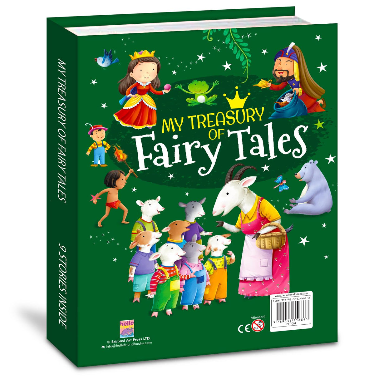 Fairy Tales for Boys – Bedtime Story Book for Kids, Children and Toddlers Hello Friend Books – Ages 3+ Years - Retail Maharaj