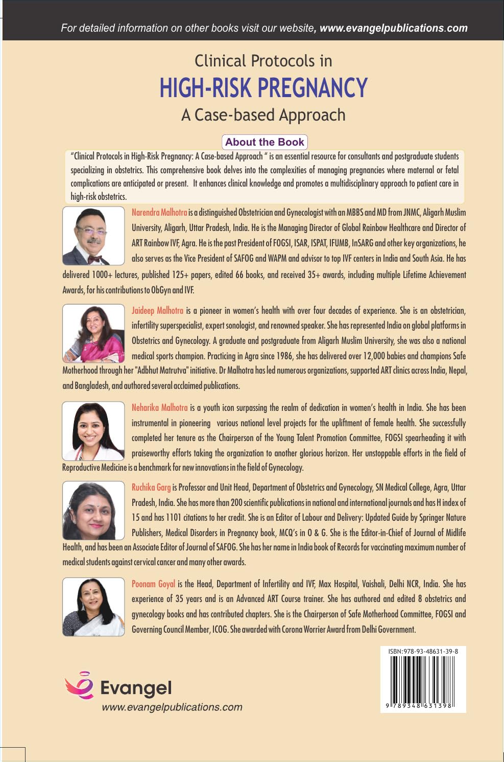 Clinical Protocols in HIGH-RISK PREGNANCY A Case-based Approach - Retail Maharaj