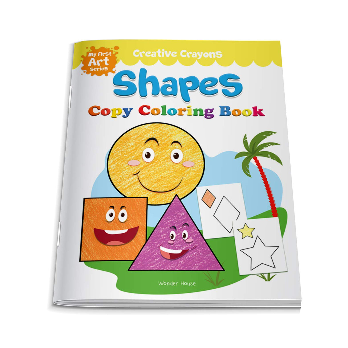 Colouring Book of Shapes: Creative Crayons Series - Crayon Copy Colour Books - Retail Maharaj