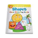 Colouring Book of Shapes: Creative Crayons Series - Crayon Copy Colour Books - Retail Maharaj