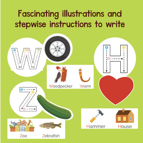 CAPITAL LETTERS: Fun with Writing: Writing Practice Workbook for Preschool Kids | Learn to Write Capital Letters with Tracing I Pencil Control and ... [Select Learning] (Fun with Writing Series) - Retail Maharaj
