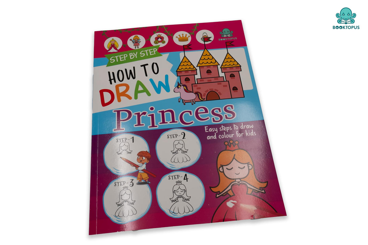 Step by Step Learn to Draw Princesses - Retail Maharaj