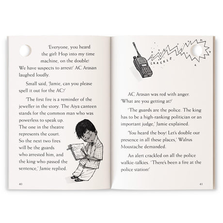 Nisha Small: The Ring of Rubies (hOle books): Two Junior Detectives Solving the Mystery of Suspicious Fires in Madurai | Ages 7+ - Retail Maharaj