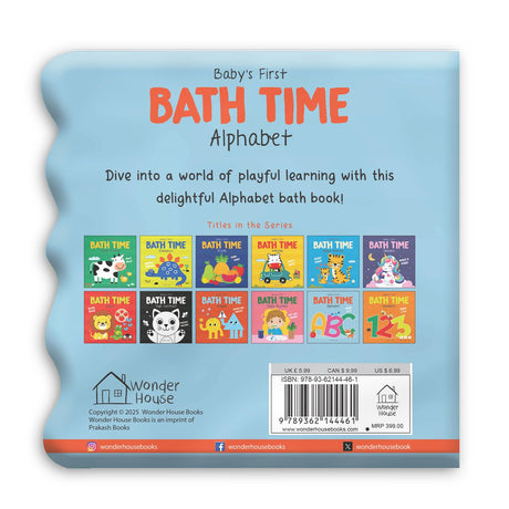 Baby's First Bath Time: ABC Bath Book - Retail Maharaj