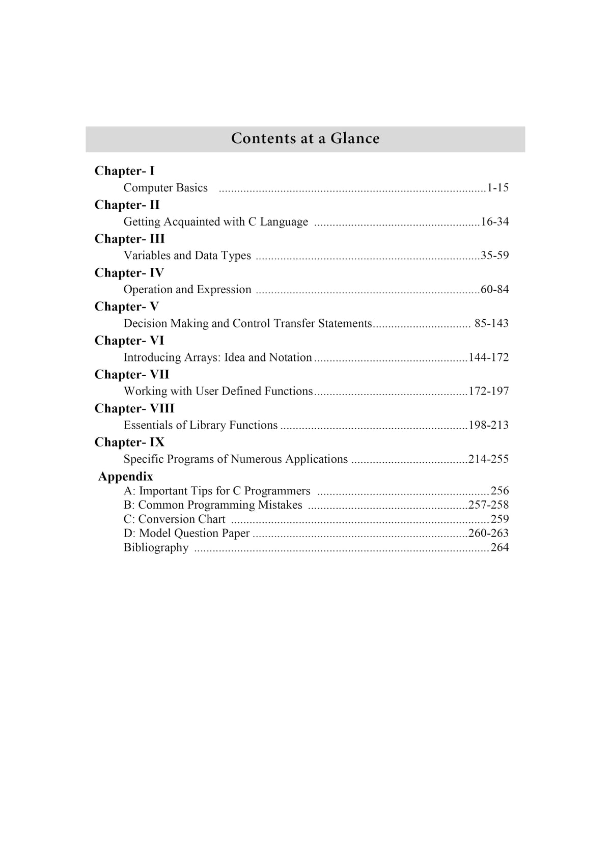 A Treatise on C Language with Mathematical Application (English Version)