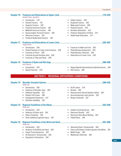 Advanced Therapeutics in Orthopedic Conditions ISBN - 9788197750076 | As per Physiotherapy Curriculum of National Commission for Allied and Healthcare Professions (NCAHP) - (PB 2026) - Retail Maharaj