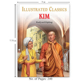 Kim : Illustrated Abridged Children Classics English Novel with Review Questions - Retail Maharaj
