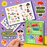 1001 Awsome Stickers - Things Around Me - Retail Maharaj