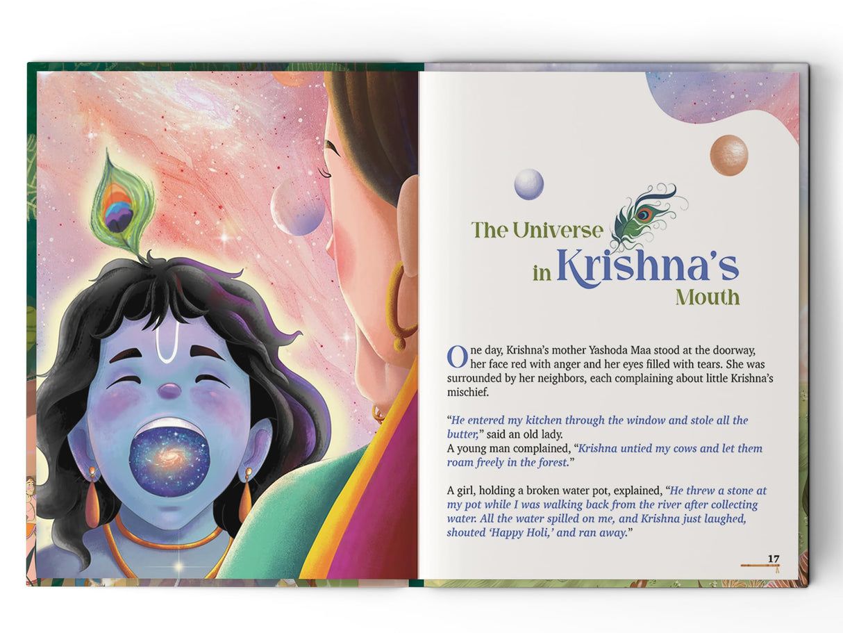 Krishna Stories: 10 Illustrated Stories of Lord Krishna for Children I Hindu Mythology | Indian Gods and Goddesses | Bedtime Storybook | Indian Folklore & Legends I Ages 5+ I [Select Learning - Retail Maharaj