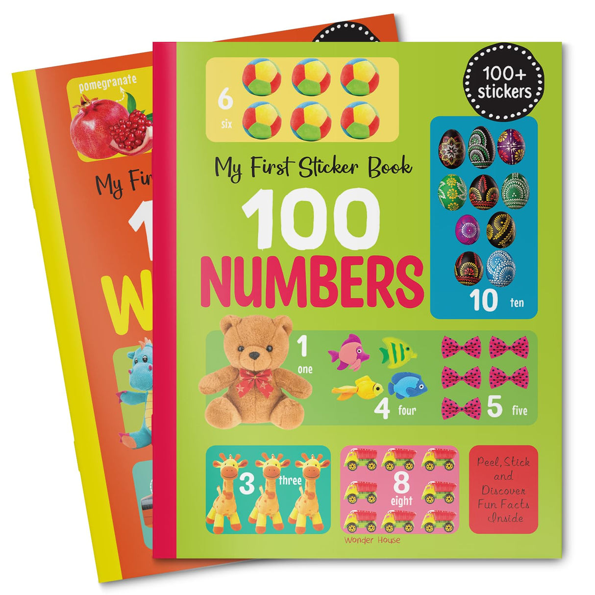 My First 100 Numbers Stickers - Retail Maharaj