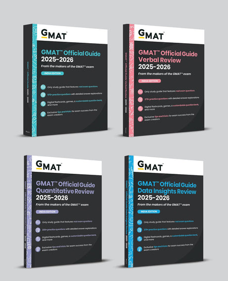 GMAT Official Guide 2025-2026 Bundle: Books + Online Question Bank - Retail Maharaj