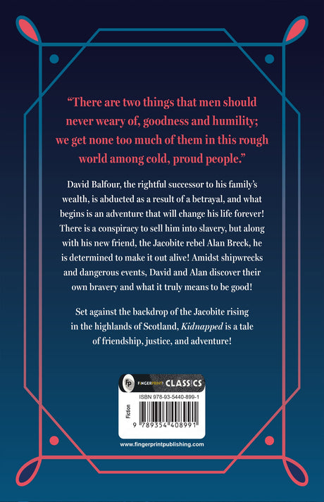Kidnapped by Robert Louis Stevenson – English | Crime Thriller Novel | Best Classic Adventure Story Book | All-Time Famous Bestseller - Retail Maharaj