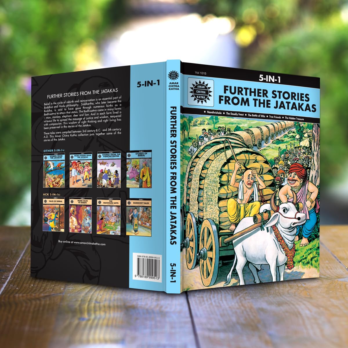 Further Stories from the Jatakas: 5 in 1 (Amar Chitra Katha) - Retail Maharaj