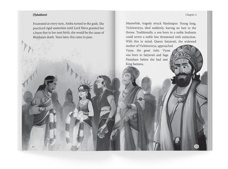 Mahabharata - Illustrated Book For Children (Paperback Edition) - Retail Maharaj