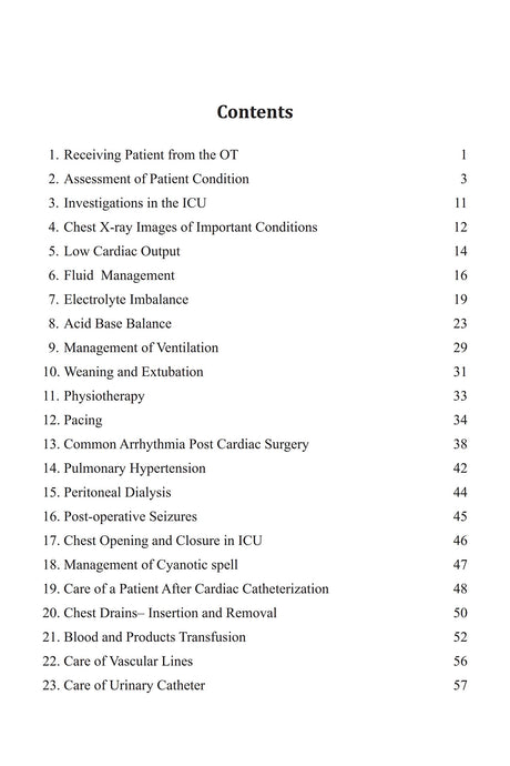 Nurses’ Manual of Paediatric Cardiac Intensive Care (Nursing Protocol) (First Edition, 2020) - Retail Maharaj
