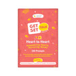 Little Hands Big Hearts - Heart to Heart Conversation Starter Cards (Ages 5 & Above) | Flash Cards for Kids, Family Bonding & Emotional Intelligence | Brain Games for Kids 9-12 - Retail Maharaj