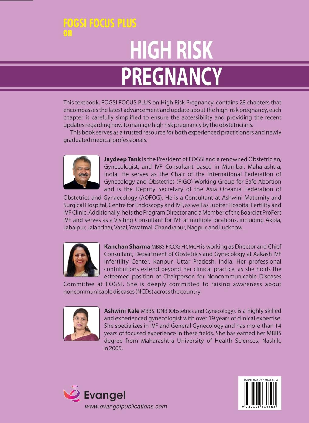 FOGSI Focus Plus on High Risk Pregnancy - Retail Maharaj