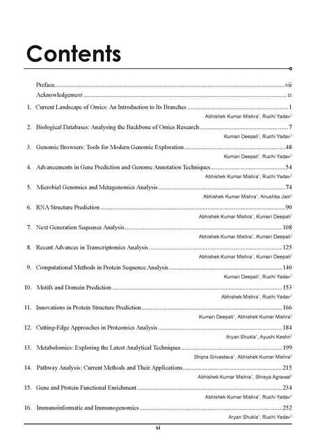 Advances in Omics: Bioinformatics for Genomics, Transcriptomics, and Beyond for the Bioinformatics and Computational Biology Students and Researchers - Retail Maharaj